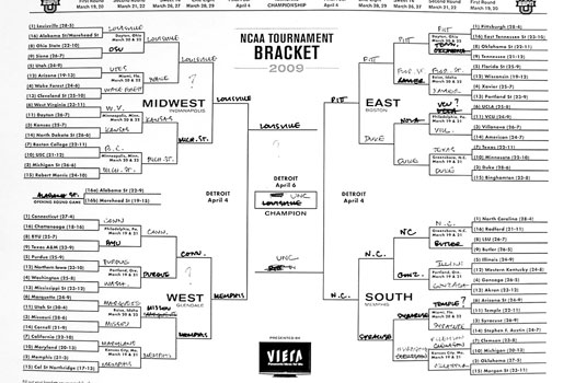 Ncaa March Madness Bracket 2010. March 18, 2010